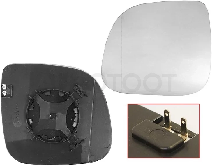 Полотно зеркала Volkswagen Transporter 09- / Amarok 10-16 (Слева/ Обогрев) - Артикул STVWT5940GA2 - Производитель Sat - Фото, Отзывы, Цены