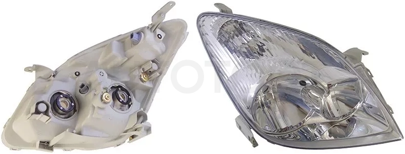 Фара Toyota Corolla Spacio (E120) 01-03 (Справа/ Галоген/ Ручная регулировка)