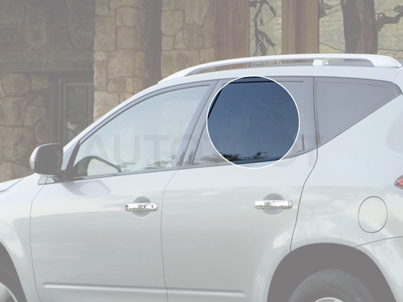 Стекло заднее левое опускное -  для NISSAN MURANO