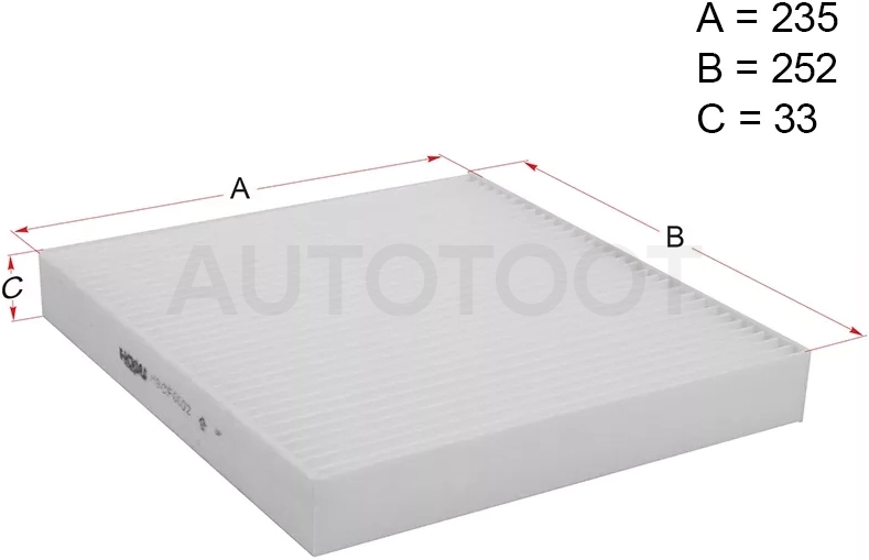 Фильтр салона AUDI A3 12-/VW GOLF 13-/SKODA OCTAVIA 13