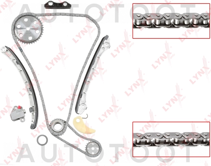 Ремкомплект цепи ГРМ 2.3 -TKMA160 Sat для MAZDA CX-7, MAZDA 6 (ATENZA)