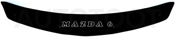 Дефлектор капота (мухобойка) -  для MAZDA 6 (ATENZA)