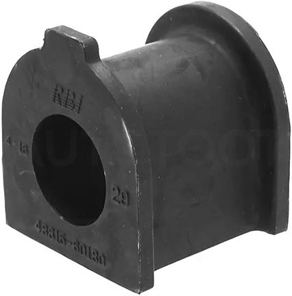Втулка стабилизатора Toyota Land Cruiser (J100) 98-07 / Land Cruiser Prado (J90,J120) 96-09 / Lexus GX 02-09 / Toyota 4Runner 02-09 / FJ Cruiser 05-18 / Hilux Surf 02-09 (Спереди/ 28.00)