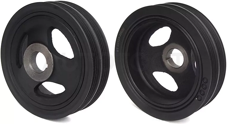 Шкив коленвала KIA RIO 05-11/CERATO I 04-09/HYUNDAI ACCENT 06-10/GETZ 02-11