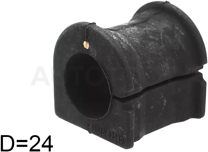 Втулка стабилизатора Toyota bB 00-05 / Echo 99-02 / Funcargo 99-05 / Ist 02-07 (Перед/ 24.00)