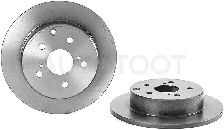 Диск тормозной (Сзади) Toyota Harrier (XU60) 13-20 / RAV4 (XA30,XA40) 05-19 / Lexus HS 09-18 / Toyota Mark X Zio 07-13 / Sai 09-17 / Vanguard 07-13