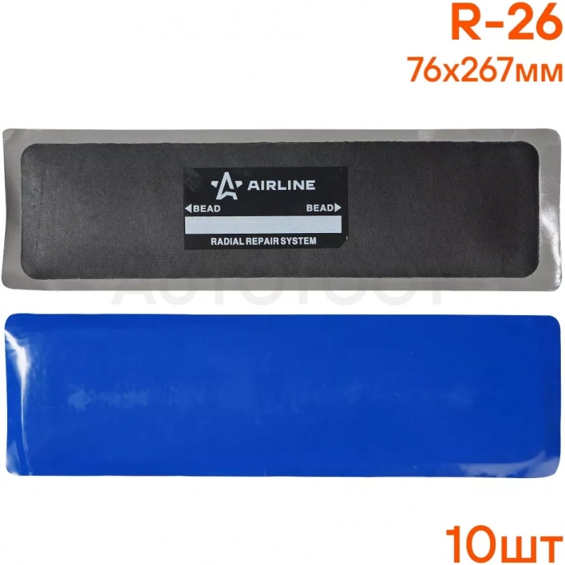 Пластырь кордовый, радиальный R-26 (76*267 мм) - Артикул ATRK73 - Производитель Airline - Фото, Отзывы, Цены