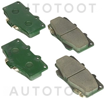 Колодки тормозные передние -ST0446535240 Sat для TOYOTA LAND CRUISER PRADO, TOYOTA 4RUNNER / SURF