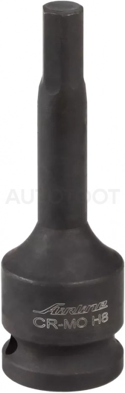 Головка ударная торцевая 1/2"DR внешний шестигранник H8, L=78мм