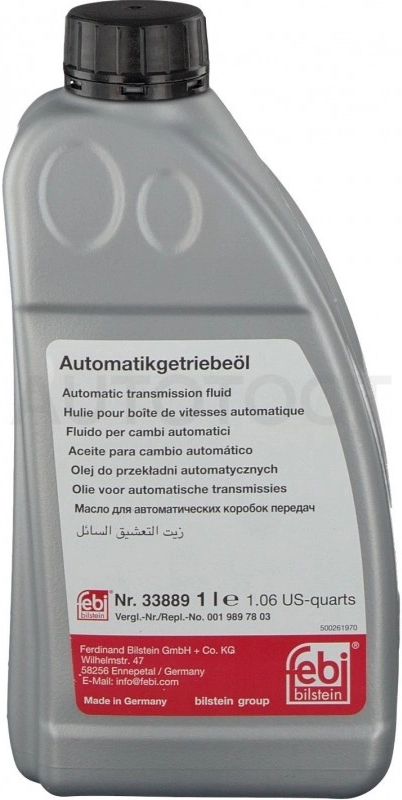 ATF Масло трансмиссионное MERCEDES ATF 1л для АКПП (спецификация 236.15) (с 21.06.10) FEBI 33889