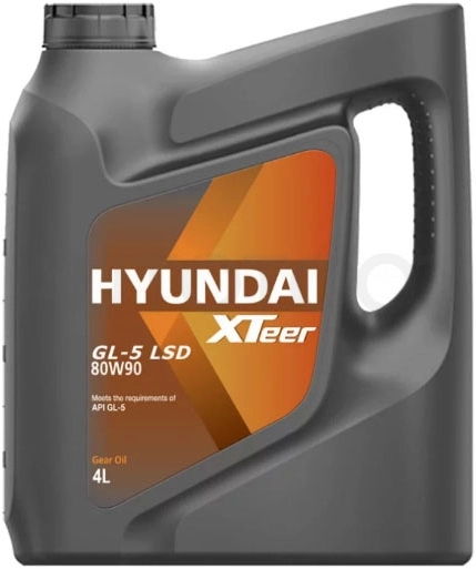 Масло трансмиссионное синтетическое "Gear Oil-5 80W-90", 4л - Артикул 1041422 - Производитель Hyundai-Kia - Фото, Отзывы, Цены