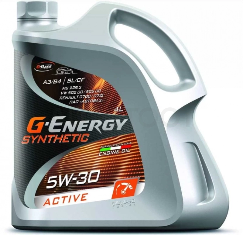 Масло моторное синтетическое 5W-30 G-Energy "Synthetic Active ", 4л - Артикул 253142405 - Производитель G-Energy - Фото, Отзывы, Цены