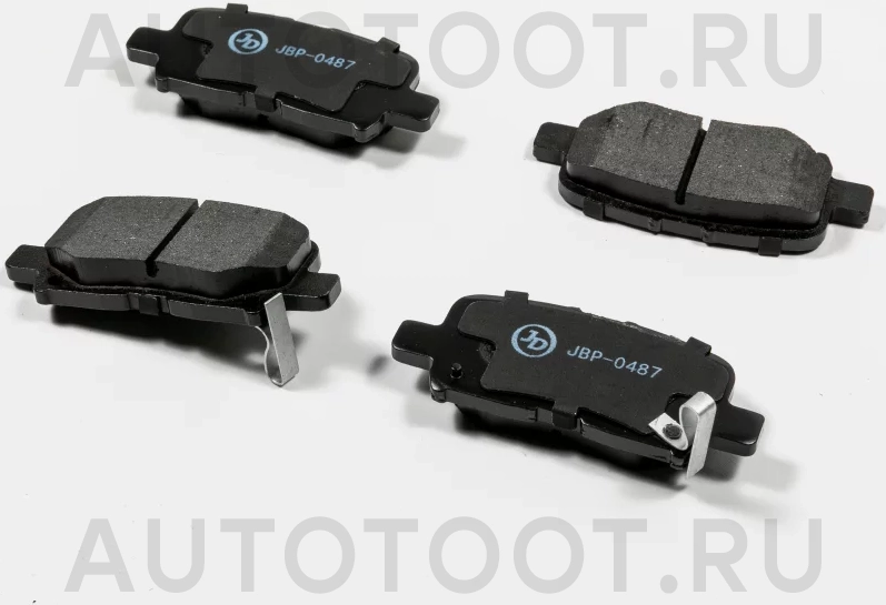Колодки тормозные дисковые, задние - Артикул JBP0487 - Производитель Just Drive - Фото, Отзывы, Цены