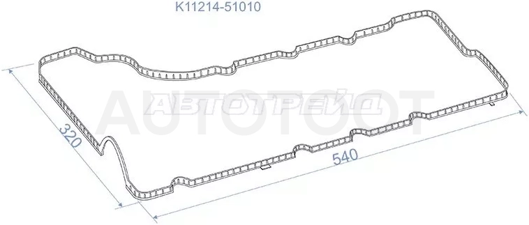 Прокладка клапанной крышки левая TOYOTA LAND CRUISER 200 1VDFTV 07 - Артикул 1121451010 - Производитель Toyota - Фото, Отзывы, Цены