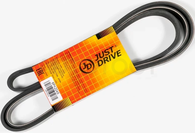 Ремень поликлиновый JD - Артикул 6PK2045 - Производитель Just Drive - Фото, Отзывы, Цены