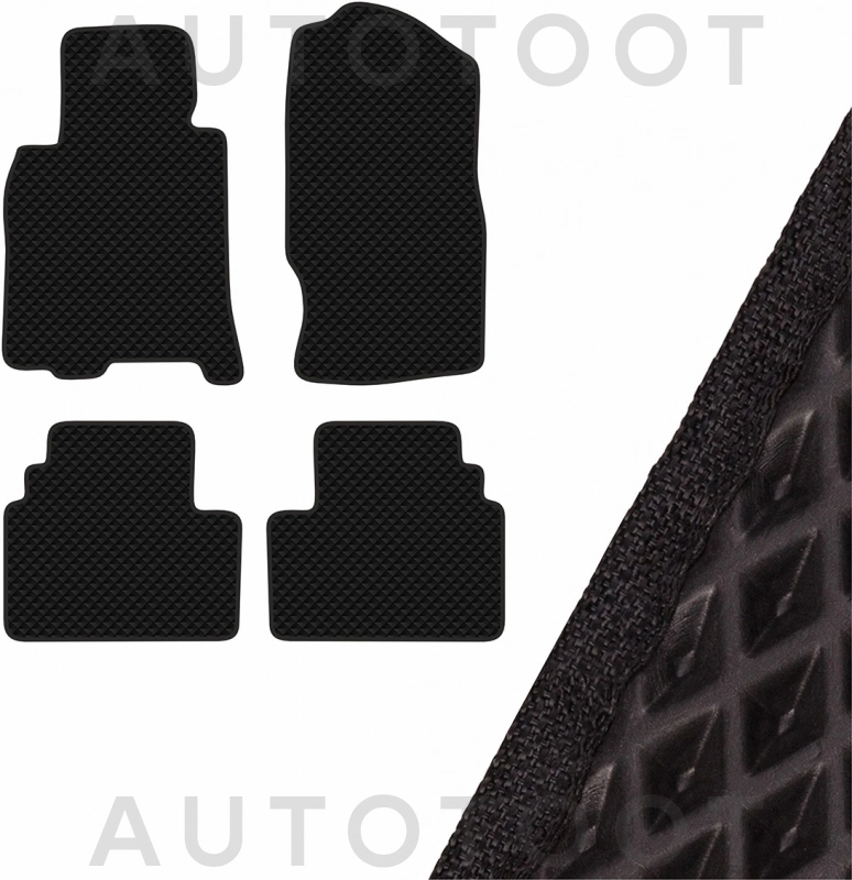 Коврик салона 4 штуки EVA Черный -  для INFINITI G35