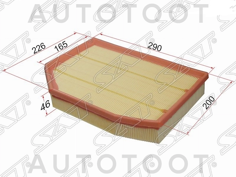 Фильтр воздушный -ST13717542545 Sat для BMW X3