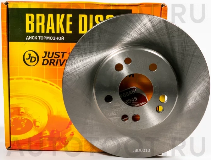 Диск тормозной передний DF2749 (294x25) 5 отв - Артикул JBD0010 - Производитель Just Drive - Фото, Отзывы, Цены