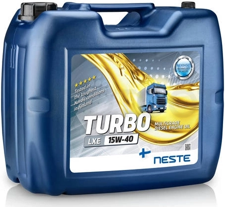 15W40 Neste Turbo LXE 15W-40 20л API CI-4/SL Масло моторное