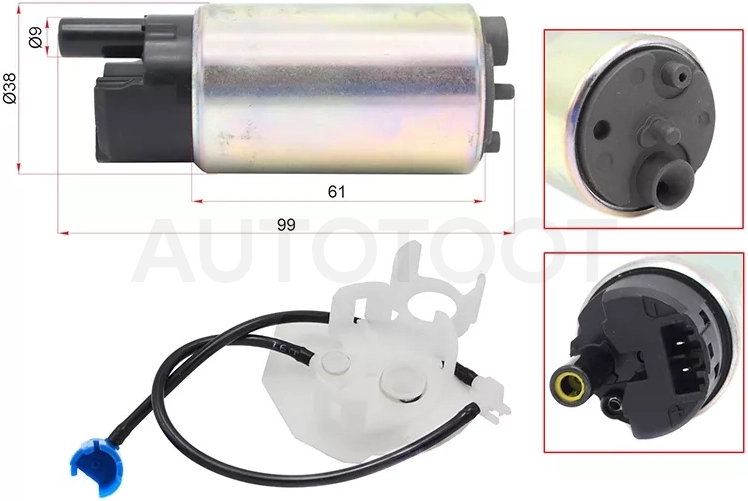 Топливный насос Honda Accord 93-08 / Civic 91-00