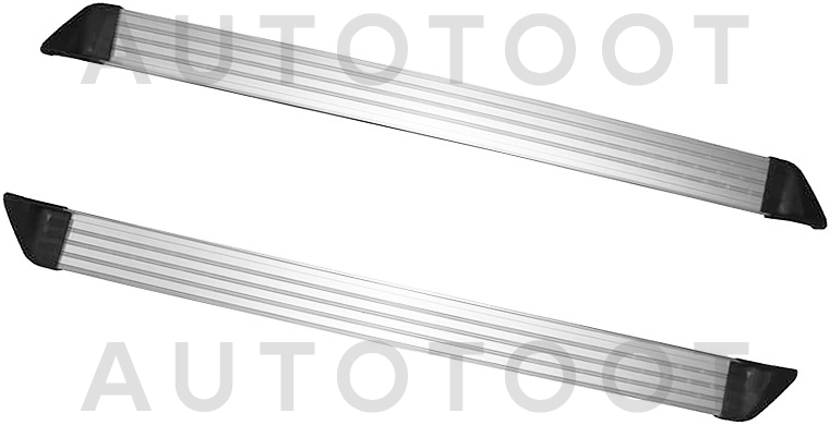 Пороги левый+правый (комплект, алюминий) -  для NISSAN QASHQAI, NISSAN DUALIS