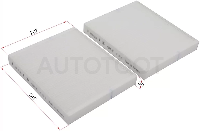 Фильтр салона BMW 5-SERIES F10/F11 10-/6-SERIES F06/F12/F13 12-/7-SERIES F01/F02 08