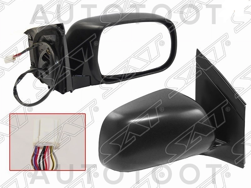 Зеркало правое (обогрев, память) -  для TOYOTA HARRIER, LEXUS RX330