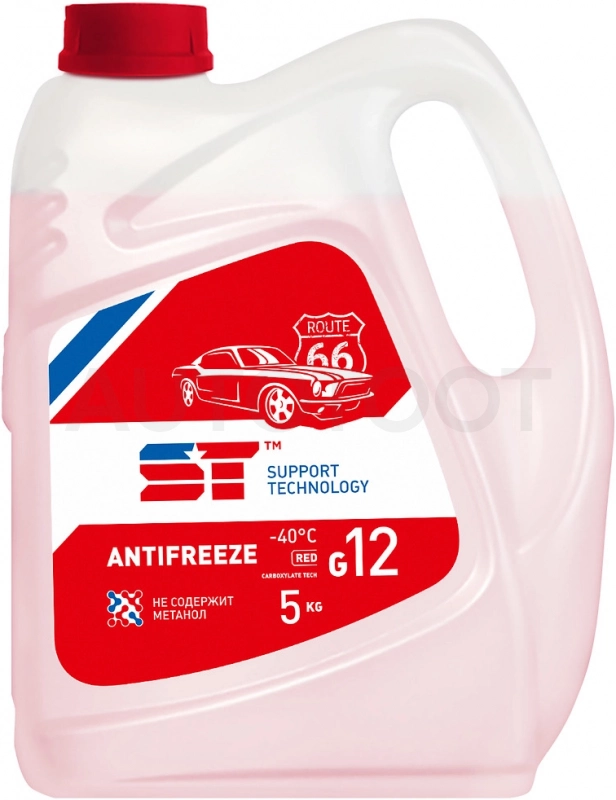 Антифриз красный готовый ST G12 5л