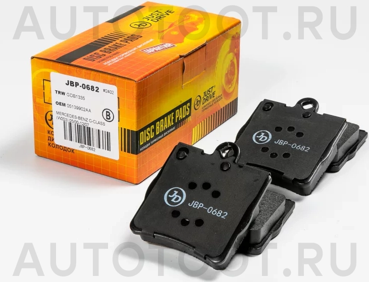 Колодки тормозные дисковые задние GDB1335 - Артикул JBP0682 - Производитель Just Drive - Фото, Отзывы, Цены