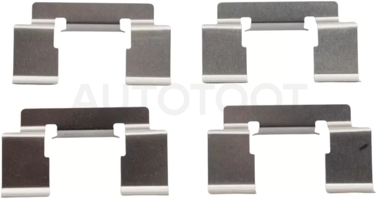 Комплект монтажный тормозных колодок FR NISSAN ALMERA N16 00-06/PRIMERA P11 96-02