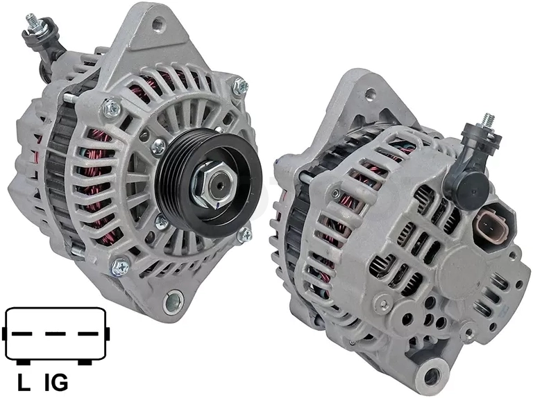 Генератор SUZUKI SWIFT 08- M13/M16A/SX4 1.6 06-/SPLASH 1.2 08-/OPEL AGILA 1.0 12V 75A 08- K10B