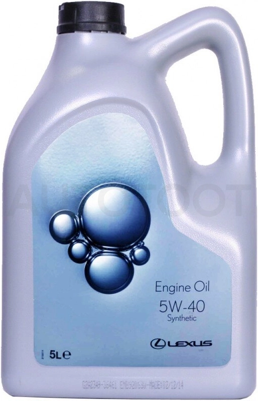 5W-40 моторное масло Lexus Engine Oil 5л. - Артикул 0888082643GO - Производитель Lexus - Фото, Отзывы, Цены