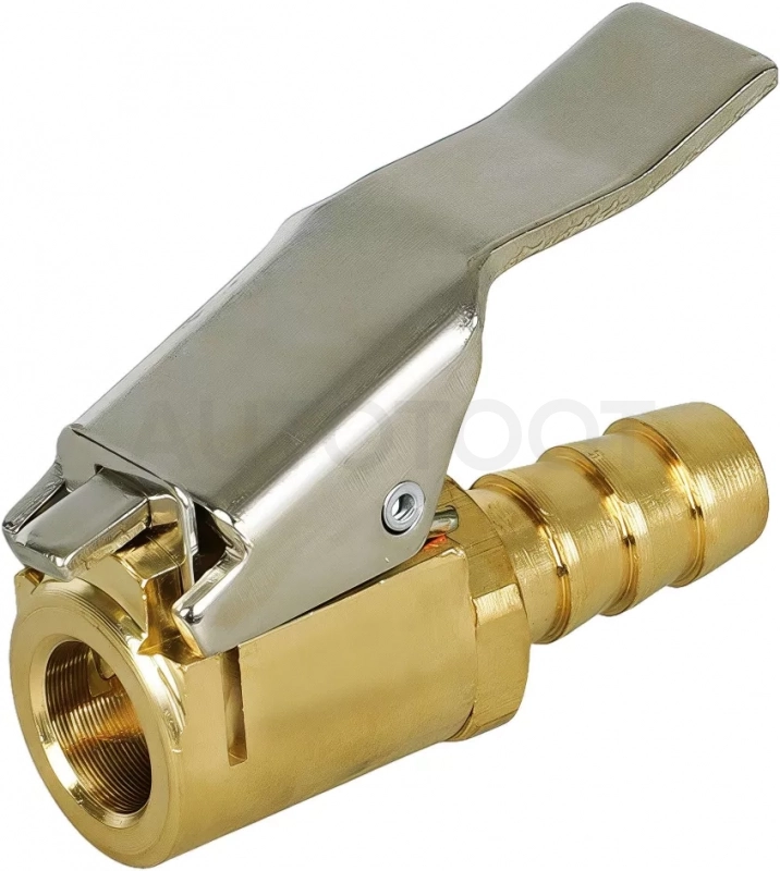 Наконечник подкачки AC-02 Cu, штуцер елочка, D8*15 мм, латунь - Артикул ATRV025 - Производитель Airline - Фото, Отзывы, Цены