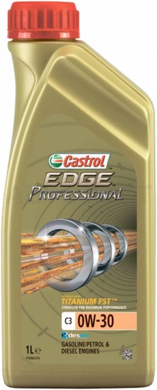 0W-30 Моторное масло EDGE Professional 0W-30 C3 Titanium 1л Масло моторное синтетическое