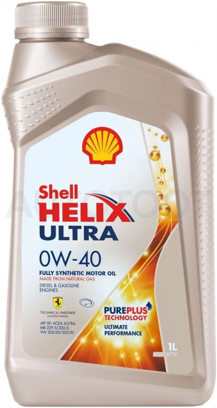 Масло моторное синтетическое Helix Ultra SP 0W-40 1л - Артикул 550055859 - Производитель SHELL - Фото, Отзывы, Цены