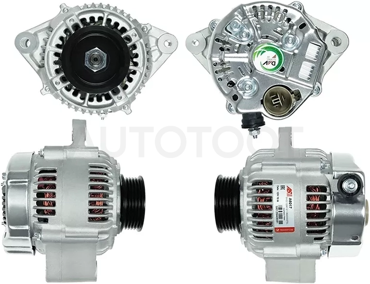 Генератор TOYOTA CARINA/CORONA/CELICA/COROLLA/SPRINTER/LEVIN 89-98 4/5AFE 12V 80A