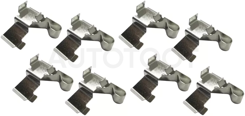 Комплект монтажный тормозных колодок RR TOYOTA HARRIER 98-03/CAMRY 91-01/LEXUS RX300 98-03