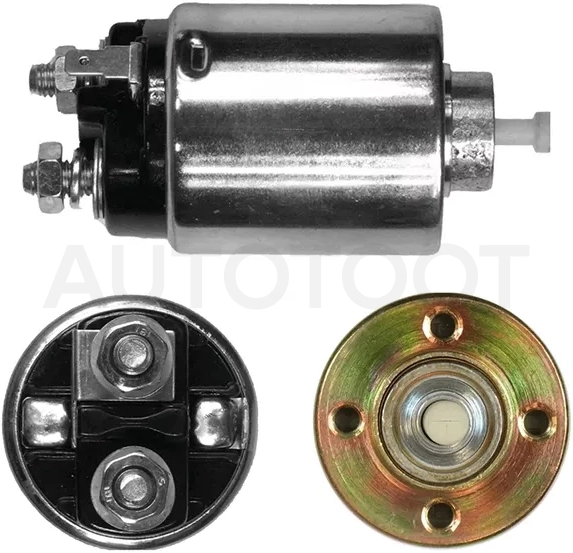 Втягивающее реле стартера MAZDA 323/SUZUKI SX4/NISSAN MARCH K10 82-91 (4 креп.отв.)