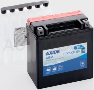 Аккумулятор EXIDE 18Ah 230A прямая полярность(+-)