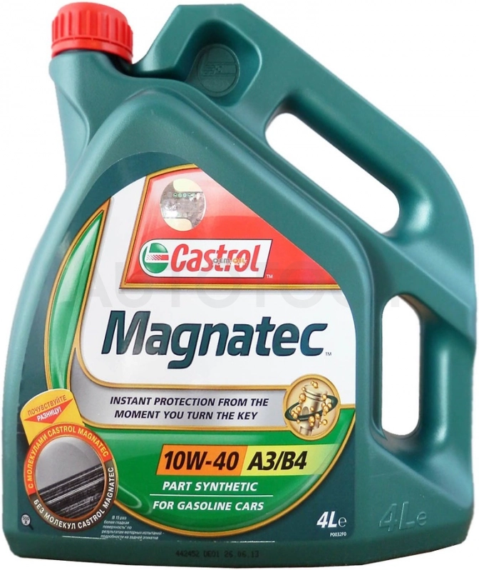 10W-40 A3/B4 4л CASTROL Magnatec R Масло моторное полусинтетическое - Артикул 156EED - Производитель CASTROL - Фото, Отзывы, Цены