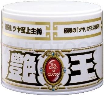 Полироль для кузова усиление блеска Soft99 The King of Gloss для светлых, 300 гр