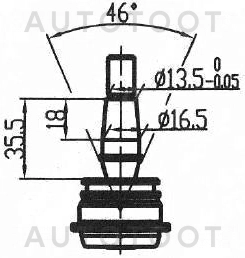 Шаровая опора переднего рычага -JSB0050 Just Drive для TOYOTA BB, TOYOTA PLATZ, TOYOTA ECHO, TOYOTA FUN CARGO, TOYOTA VITZ, TOYOTA YARIS, TOYOTA PROBOX, TOYOTA SUCCEED, TOYOTA YARIS VERSO