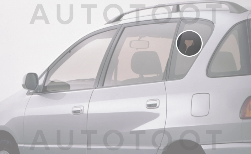 Стекло багажника боковое заднее левое -  для TOYOTA IPSUM, TOYOTA PICNIC