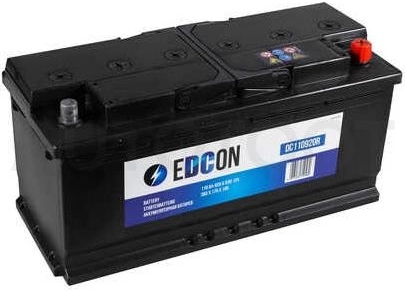 Аккумулятор EDCON 110Ah 920A обратная полярность(-+)