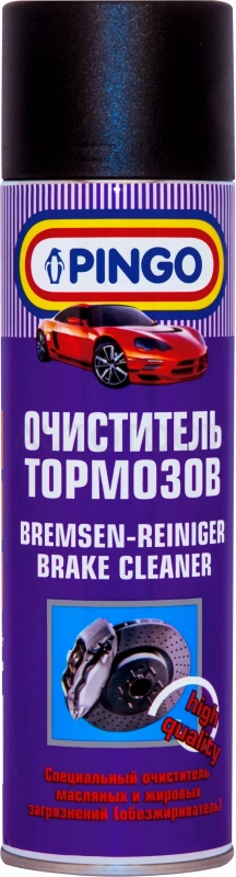 Очиститель тормозов // 500 мл - Артикул 850200 - Производитель Pingo - Фото, Отзывы, Цены