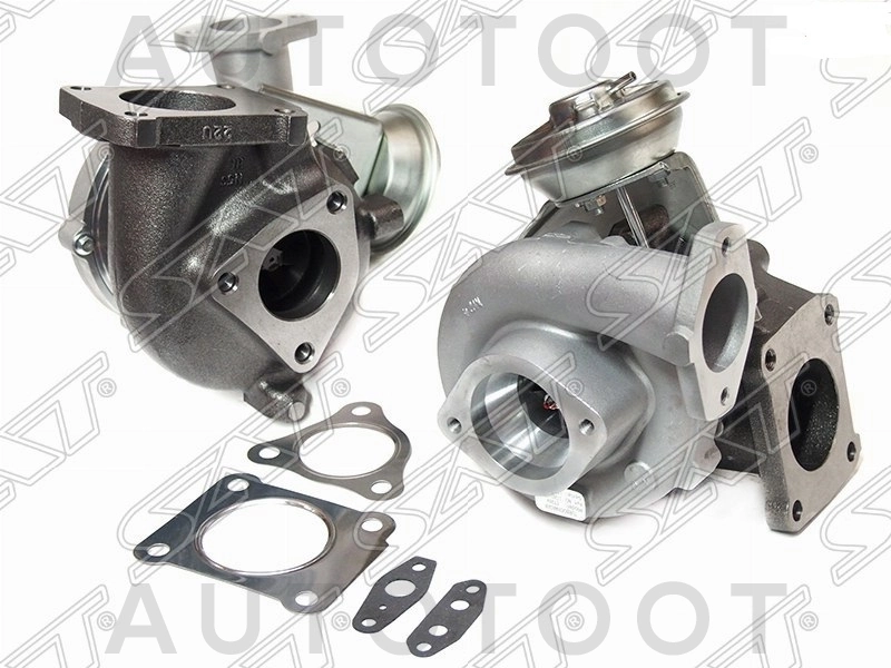 Турбина (турбокомпрессор) 1HD-FTE (с EGR COOLER) -ST1720117050 Sat для TOYOTA LAND CRUISER