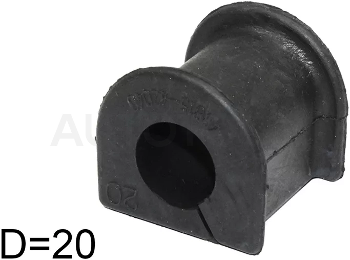 Втулка стабилизатора Toyota Caldina (T190) 92-02 / Corolla 79-87 (Зад/ 20.00)