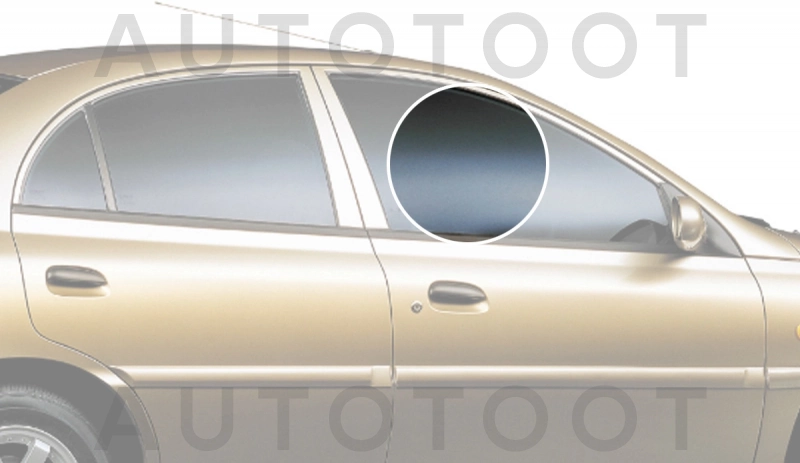 Стекло переднее правое опускное -  для KIA RIO