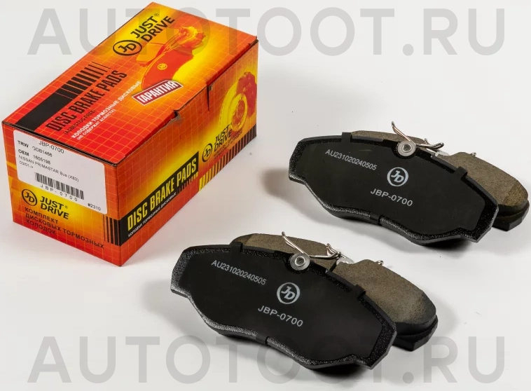 Колодки тормозные дисковые передние GDB1466 - Артикул JBP0700 - Производитель Just Drive - Фото, Отзывы, Цены