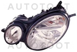 Фара левая (с электрокоректором) -  для MERCEDES E-CLASS